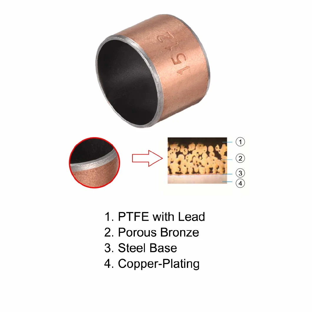 SF-1 Oilless Bushing Bearing SF1-1510 SF1-1815 SF1 Self Lubricating Composite Bearings