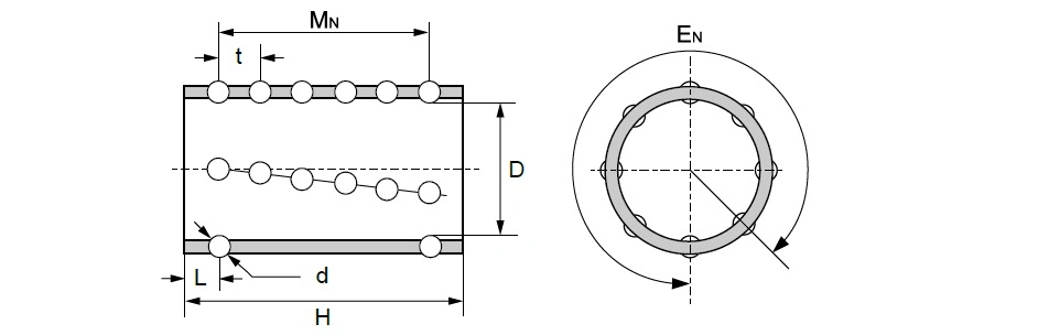 Plastic Ball Retainer Ball Cage